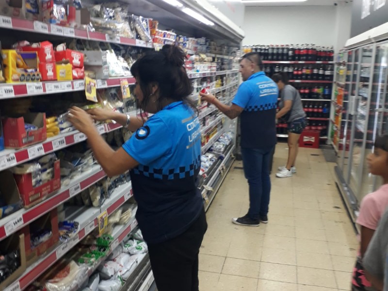 Berisso: Controles higiénico - sanitarios en supermercados