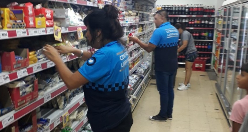 Berisso: Controles higiénico - sanitarios en supermercados
