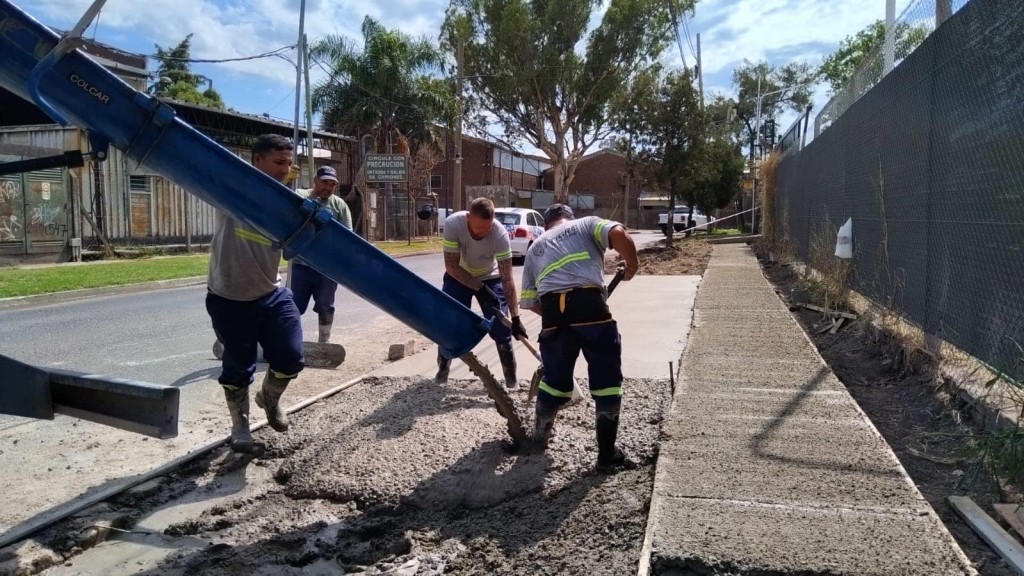 El Municipio de Tigre avanza con el Plan de Veredas Vecinales