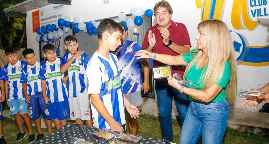 El Club Infantil Villa Rial de Berazategui celebró su 2° aniversario y recibió un subsidio