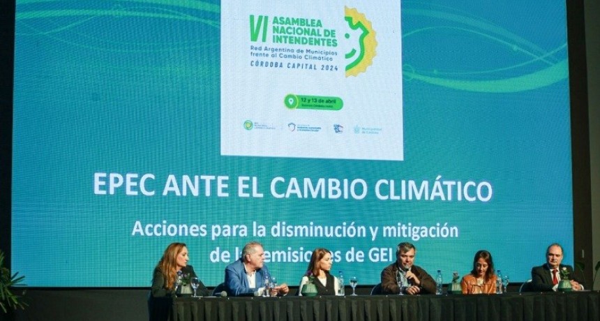 Pergamino presente en el Encuentro de Intendentes de la Red Argentina frente al Cambio Climático
