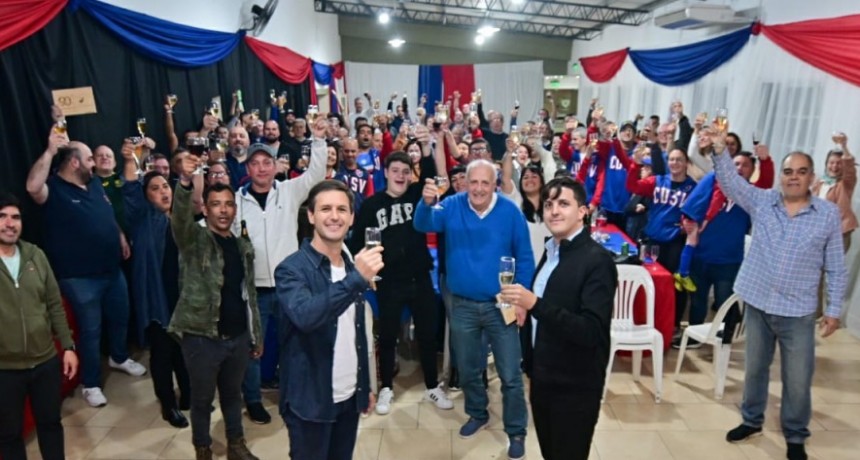 MANTEGAZZA PRESENTE EN LOS FESTEJOS POR LOS 90 AÑOS DEL CLUB DEPORTIVO SAN VICENTE