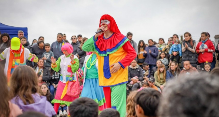 Pergamino: Miles de niños festejaron su día en el Parque Ugarte