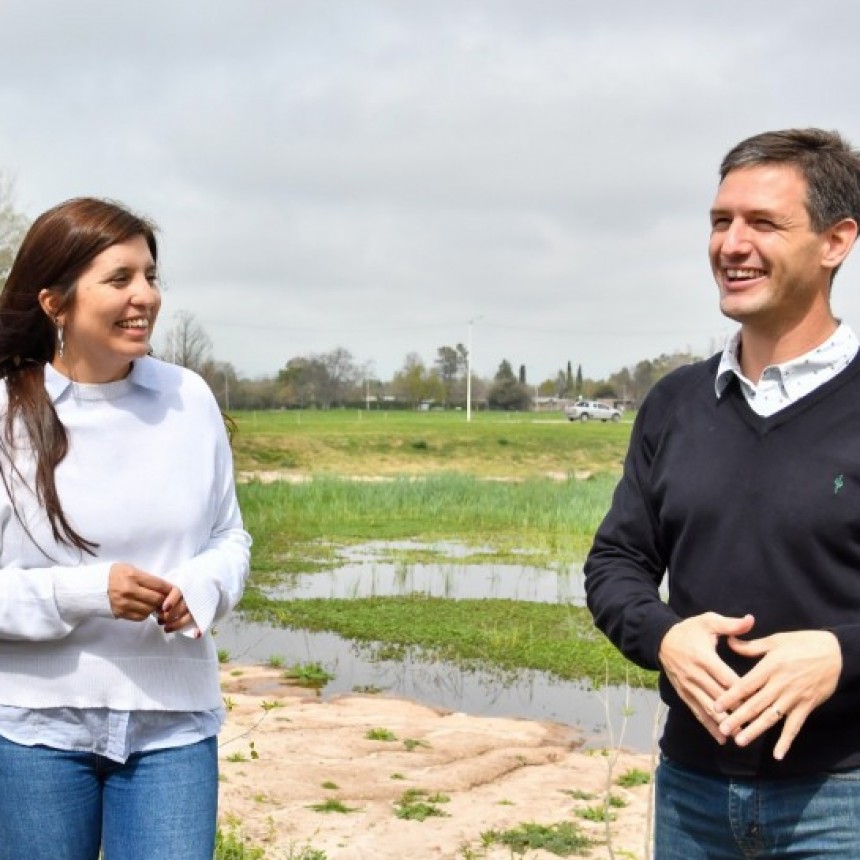 MANTEGAZZA Y LA MINISTRA DE AMBIENTE, DANIELA VILAR, INAUGURARON EL PARQUE AMBIENTAL