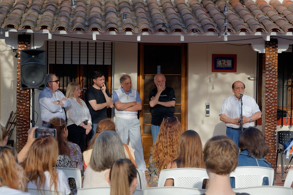 Nuevo espacio cultural en Ranelagh: Inauguraron la “Casa Maestro De Vicenzo”