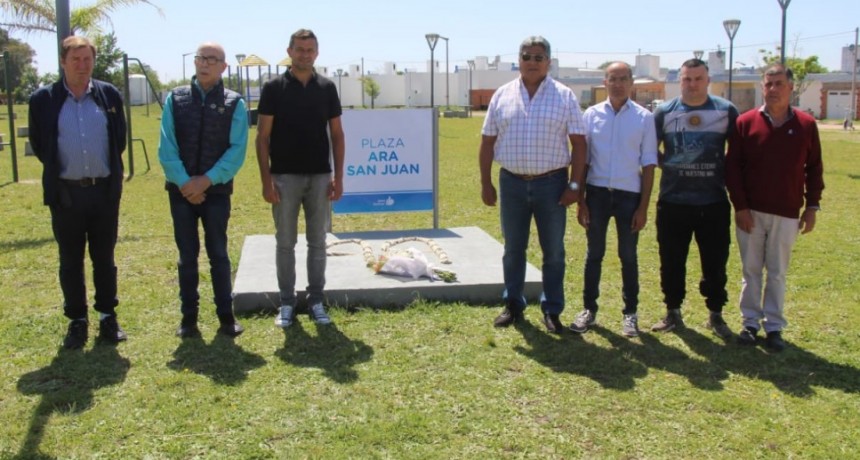 A SEIS AÑOS DEL HUNDIMIENTO.EL MUNICIPIO RINDIÓ HOMENAJE A LOS TRIPULANTES DEL SUBMARINO ARA SAN JUAN